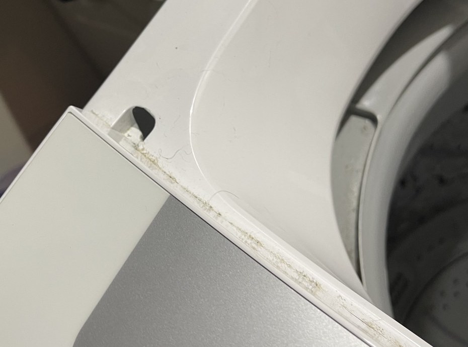 札幌市中央区 アイリス洗濯機 IAW-T502E 型番確認