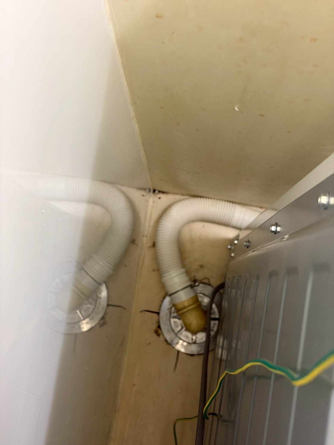 札幌市手稲区 洗濯機 排水口 排水ホース 確認